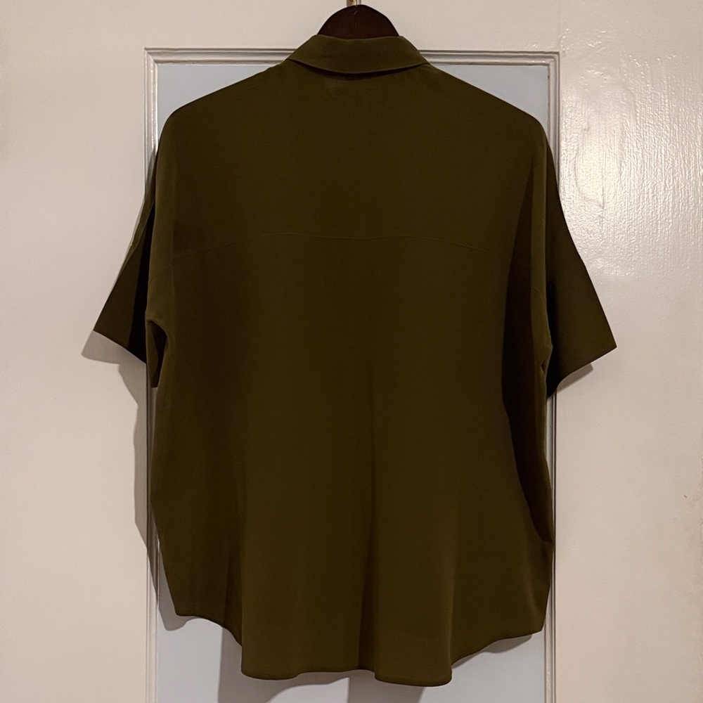Madewell Silk Courier Shirt - Picture 5 of 6